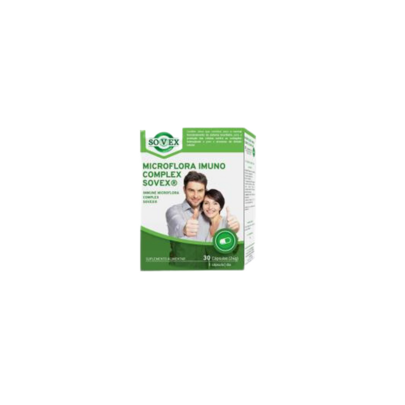 MICROFLORA IMUNO COMPLEX SOVEX 30 CAPSULAS