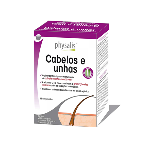 Cabelos e Unhas - 45 Comprimidos Physalis