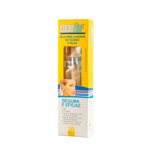 CleanEar Vela para Higiene do Ouvido - 2 Velas Diética