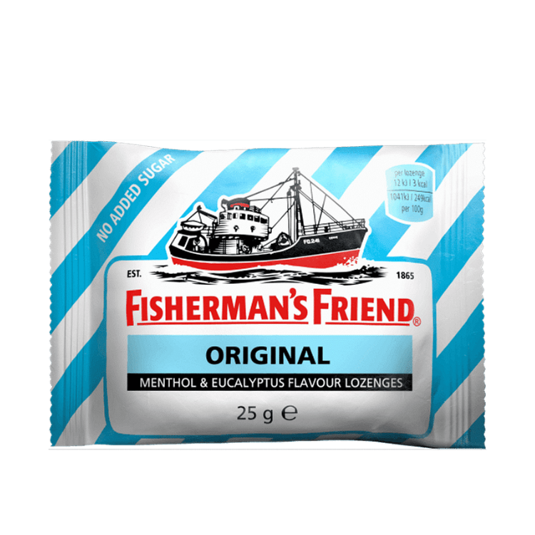 FISHERMANS FRIEND ORIGINAL SEM AÇÚCAR