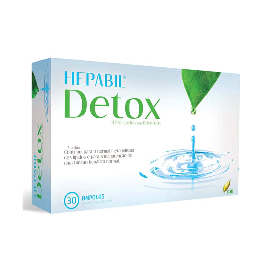 Hepabil Detox - 30 ampolas