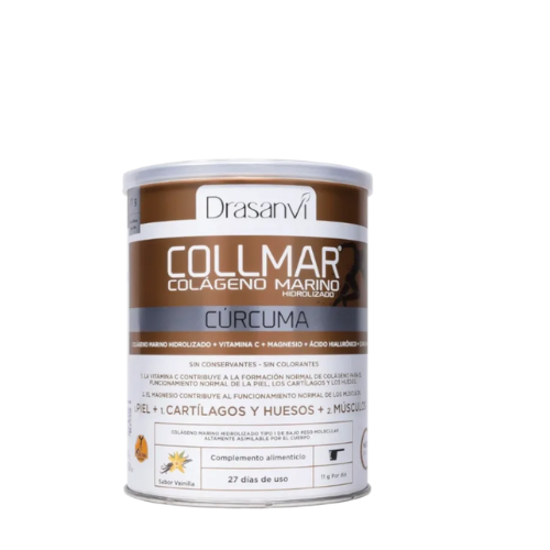 Collmar Colagénio Magnésio Cúrcuma - Baunilha 300g Drasanvi