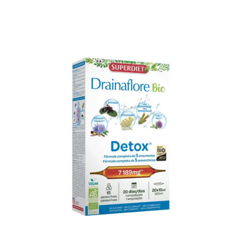 Drainaflore Bio 20 Ampolas Superdiet