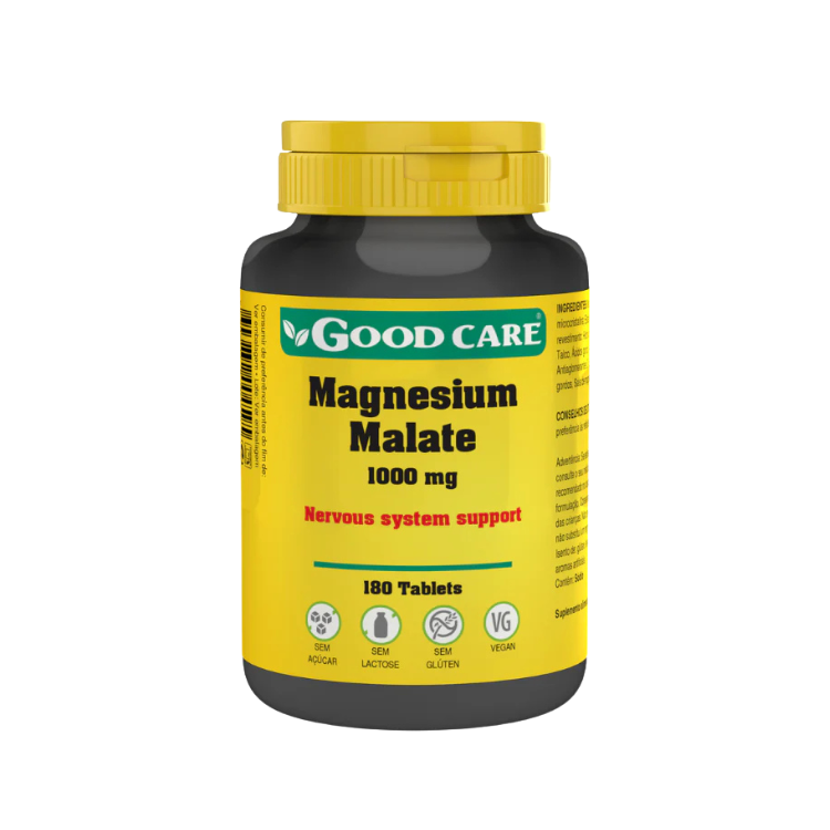 Magnesium Malate 1000mg - 180 Comprimidos Good Care
