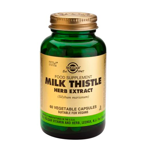 Milk Thistle herb extract - 60 Cápsulas Solgar