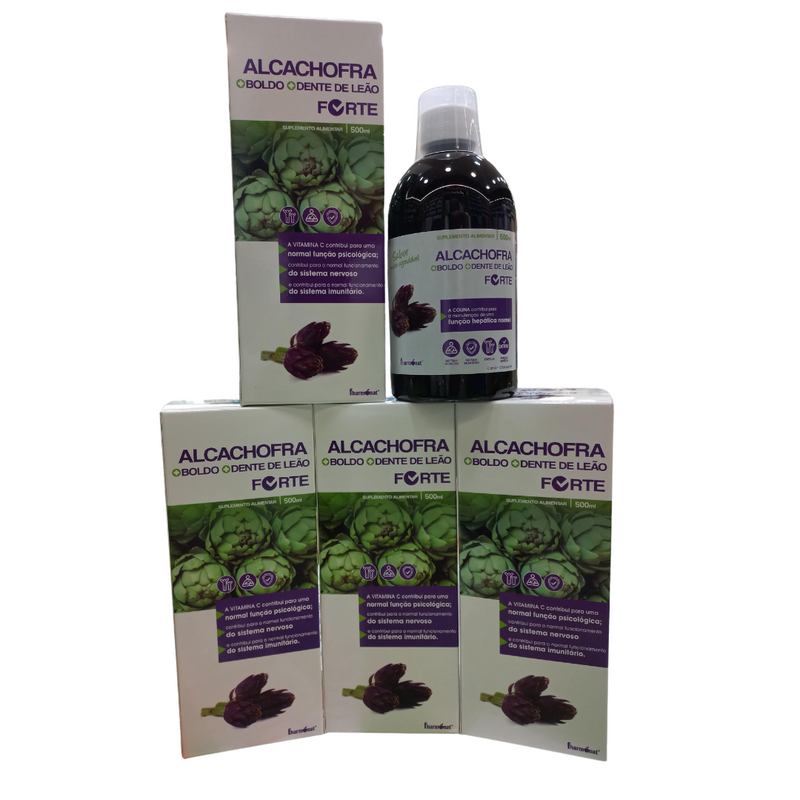 Pack ALCACHOFRA BOLDO DENTE DE LEAO FORTE "leve 4 pague 3"