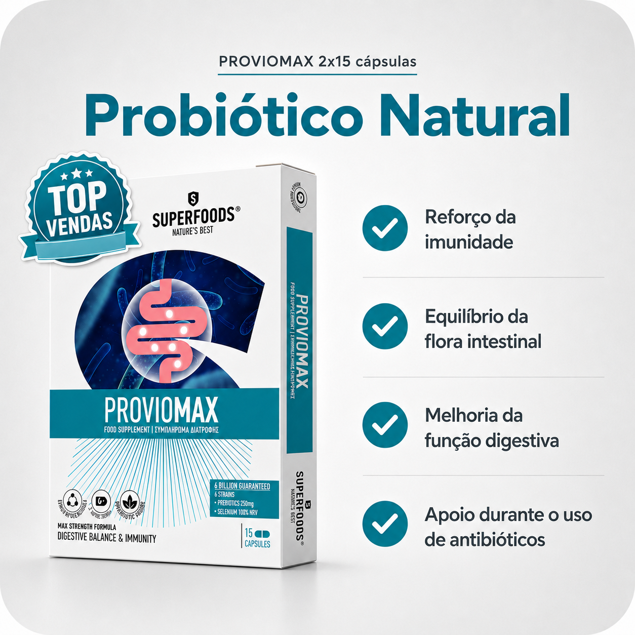 Proviomax 2x15 capsulas