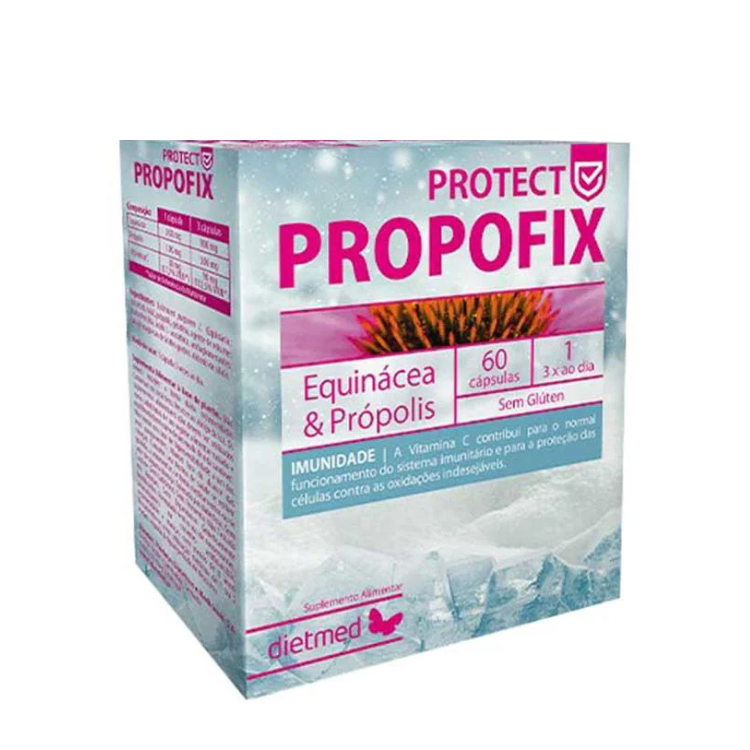 Propofix Protect Equinácia e Própolis - 60 Cápsulas Dietmed