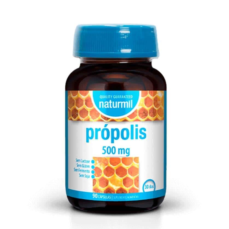 Própolis 500mg - 90 Cápsulas Naturmil