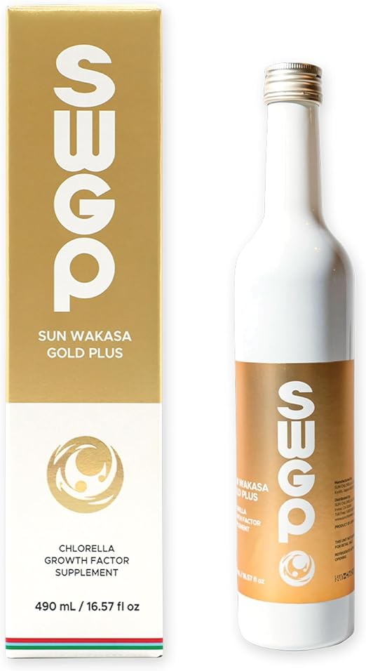 Sun Wakasa Gold Plus - Chlorella Extract Drink - 500ml